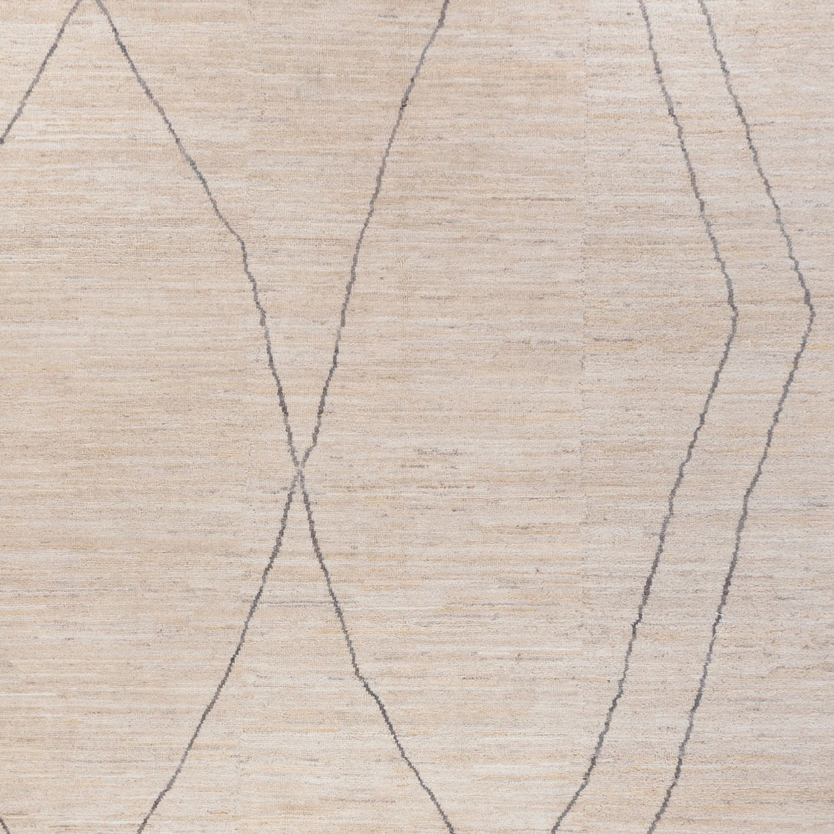 Designer tæppe - 410 x 310 cm - lyseblå