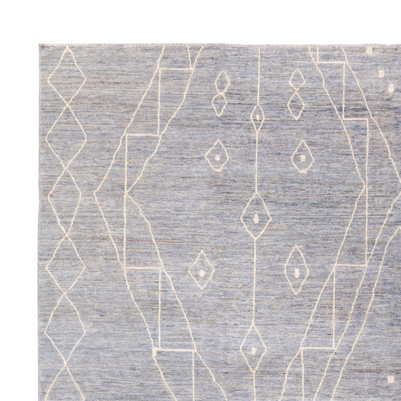 Designer tæppe - 410 x 318 cm - grå