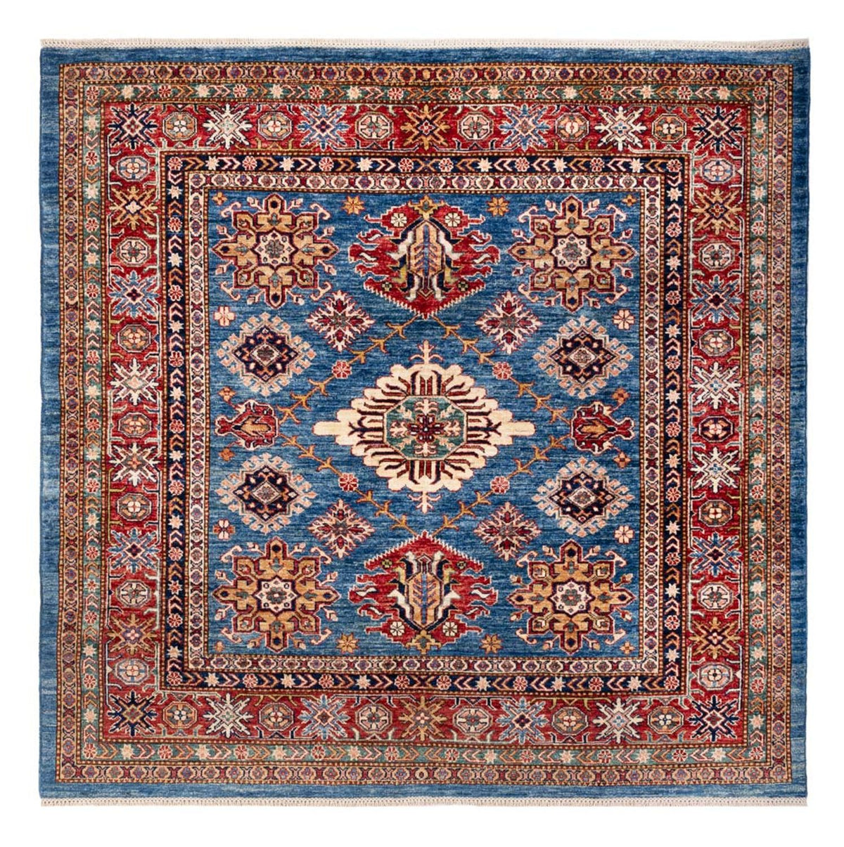 Ziegler Carpet - Kazak firkantet - 184 x 187 cm - flerfarvet