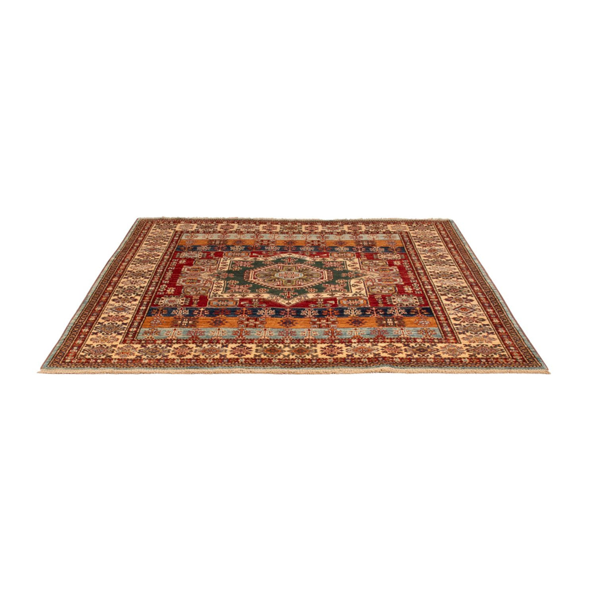 Ziegler Carpet - Kazak firkantet - 181 x 185 cm - flerfarvet