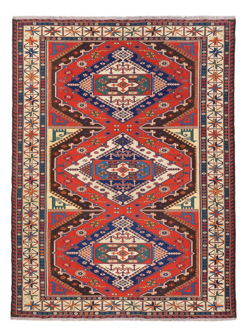 Kelim-tæppe - orientalsk - Soumak - 272 x 204 cm - rust