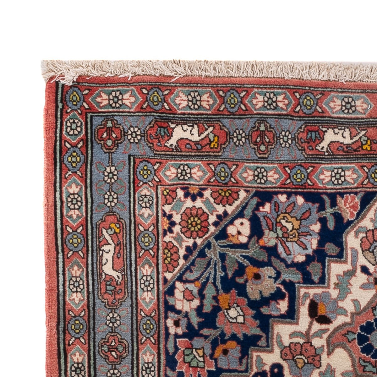 Persisk tæppe - Nomadisk - 158 x 106 cm - mørkeblå