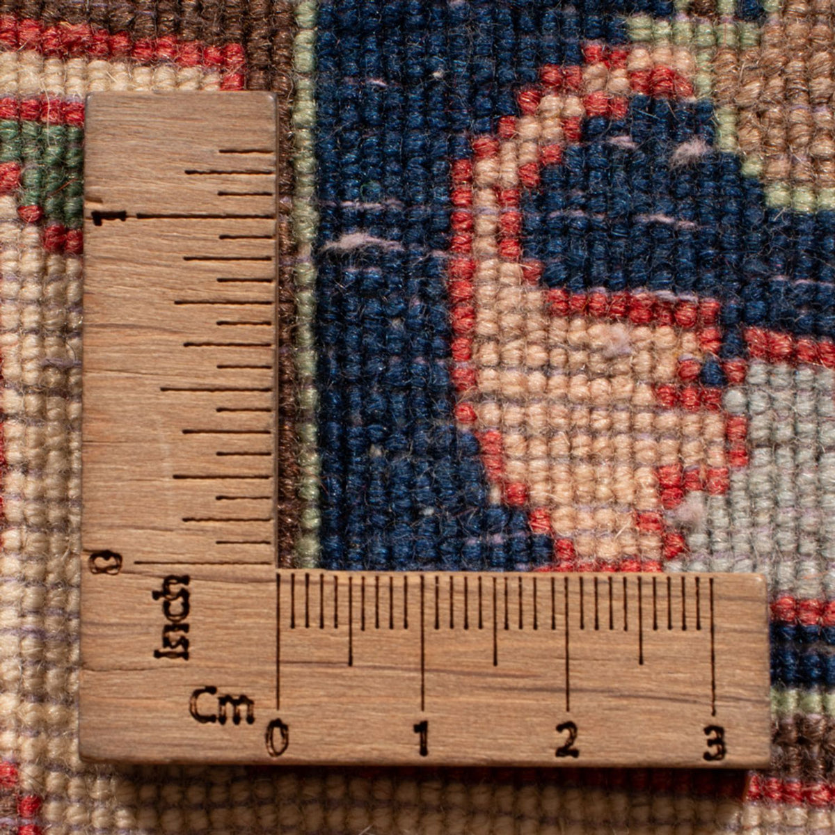 Persisk tæppe - Nomadisk - 158 x 106 cm - mørkeblå