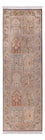 Løber Silketæppe - Kashmir Silk - 259 x 79 cm - mørk beige