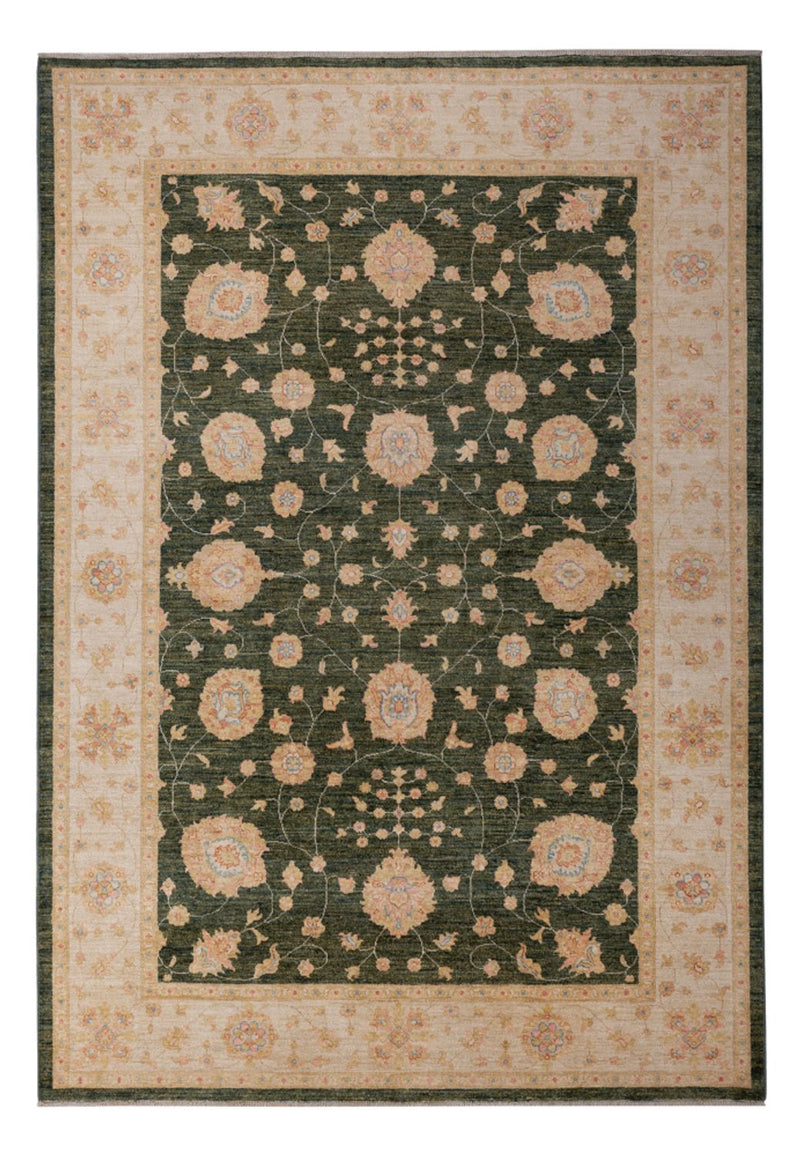 Ziegler Carpet - 298 x 205 cm - mørkegrøn
