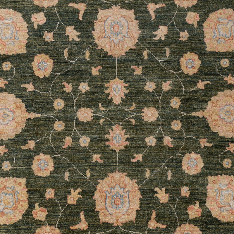 Ziegler Carpet - 298 x 205 cm - mørkegrøn