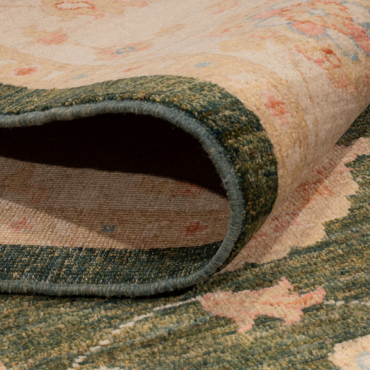 Ziegler Carpet - 298 x 205 cm - mørkegrøn