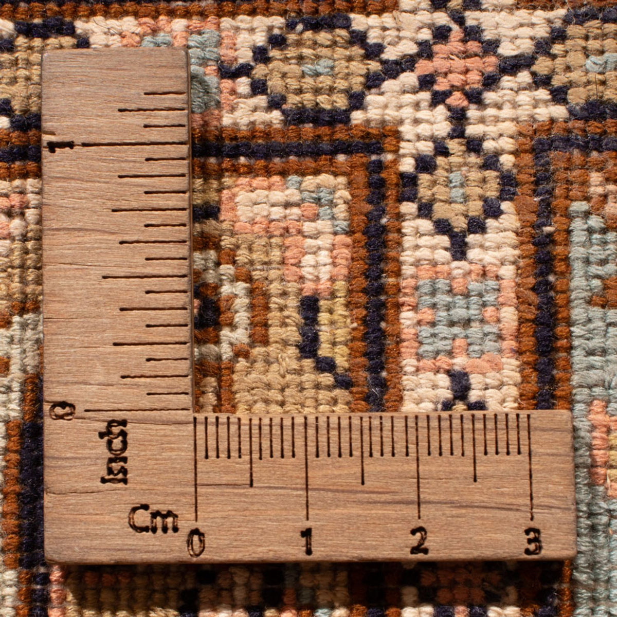 Løber Silketæppe - Kashmir Silk - 304 x 77 cm - mørk beige