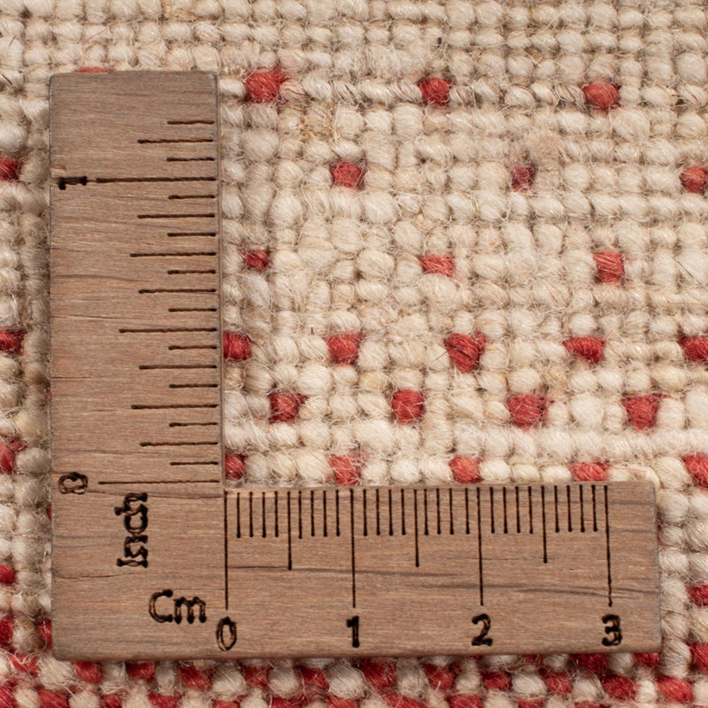 Gabbeh-tæppe - Loribaft Indus - 306 x 202 cm - creme