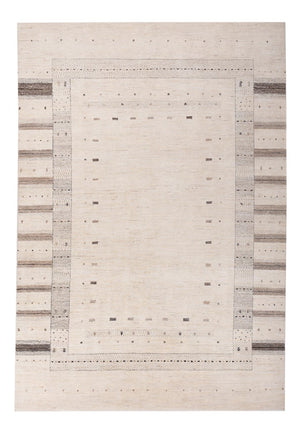 Gabbeh-tæppe - Loribaft Indus - 302 x 202 cm - creme