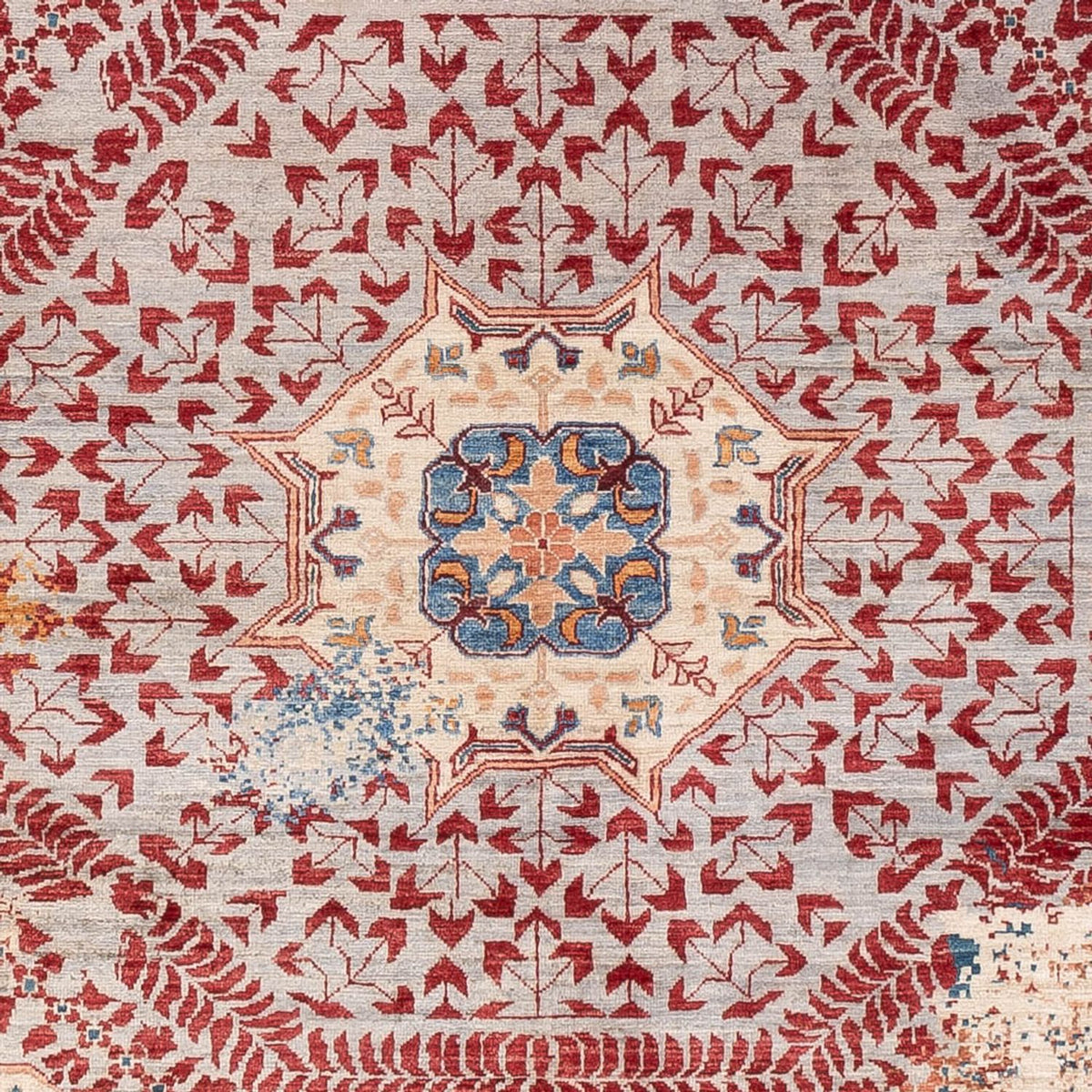 Designer tæppe - 276 x 206 cm - flerfarvet