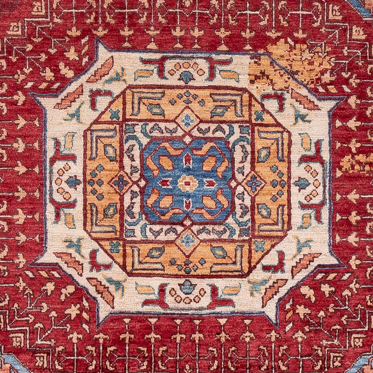 Designer tæppe - 239 x 173 cm - flerfarvet