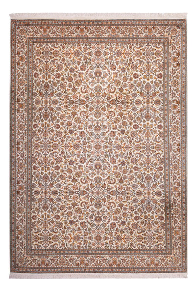 Kashmirsilke Tæppe 213x305cm - Orientalsk tæppe