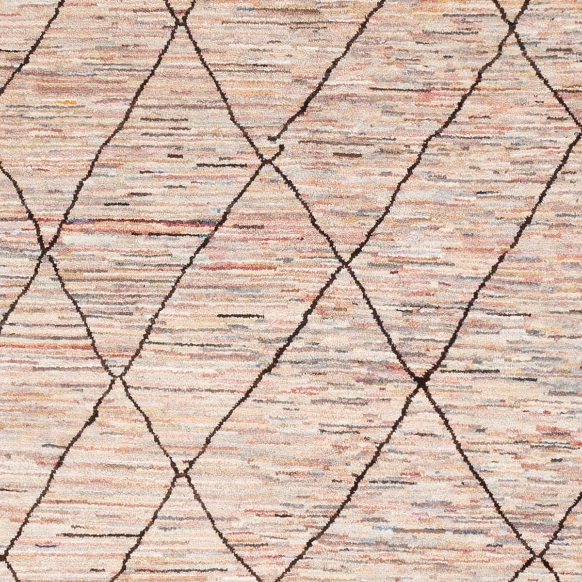 Berber tæppe - 293 x 257 cm - beige