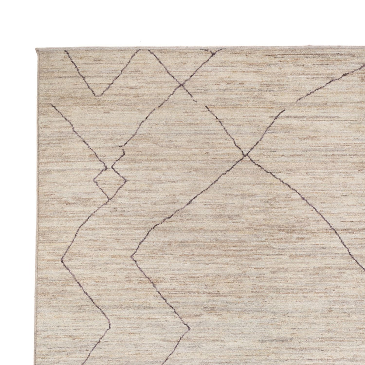 Berber tæppe - 362 x 276 cm - beige