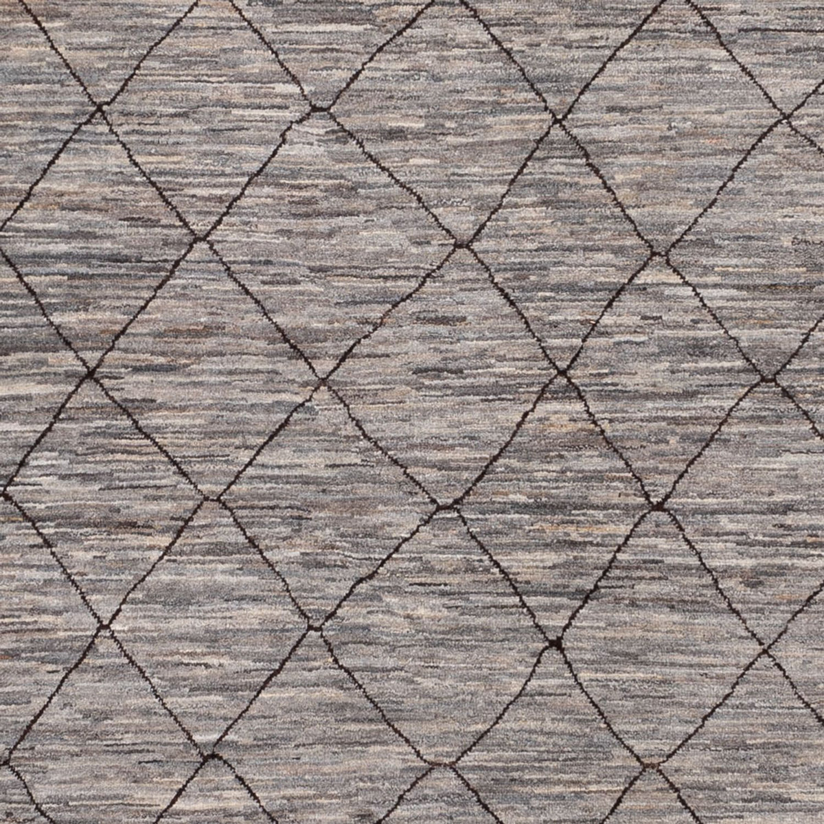 Berber tæppe - 296 x 245 cm - mørk beige