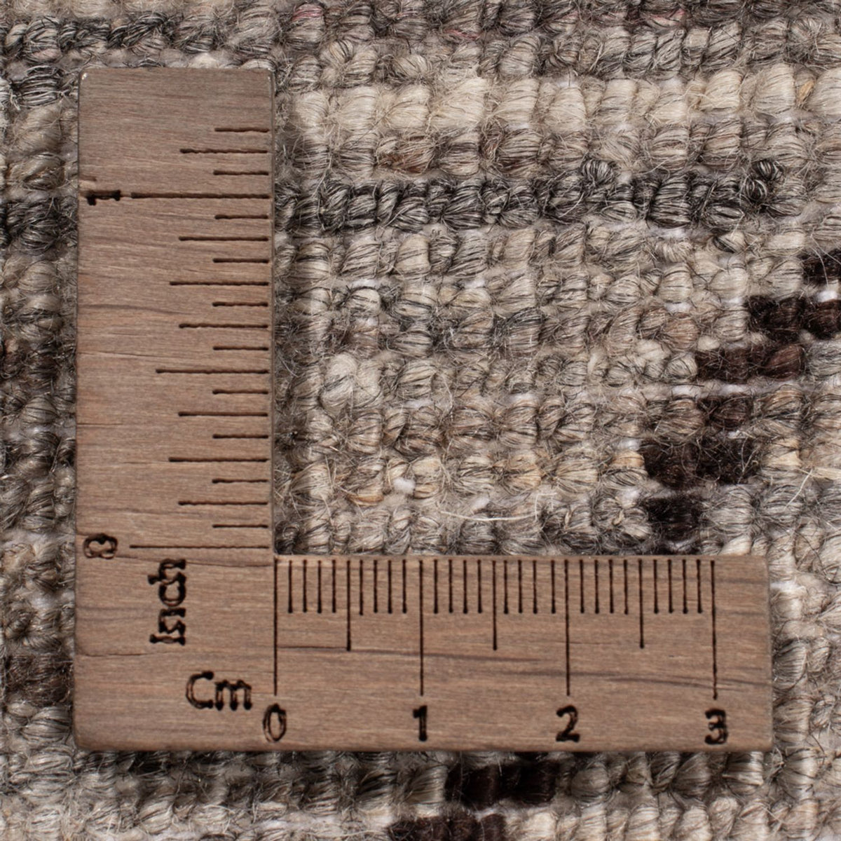 Berber tæppe - 296 x 245 cm - mørk beige