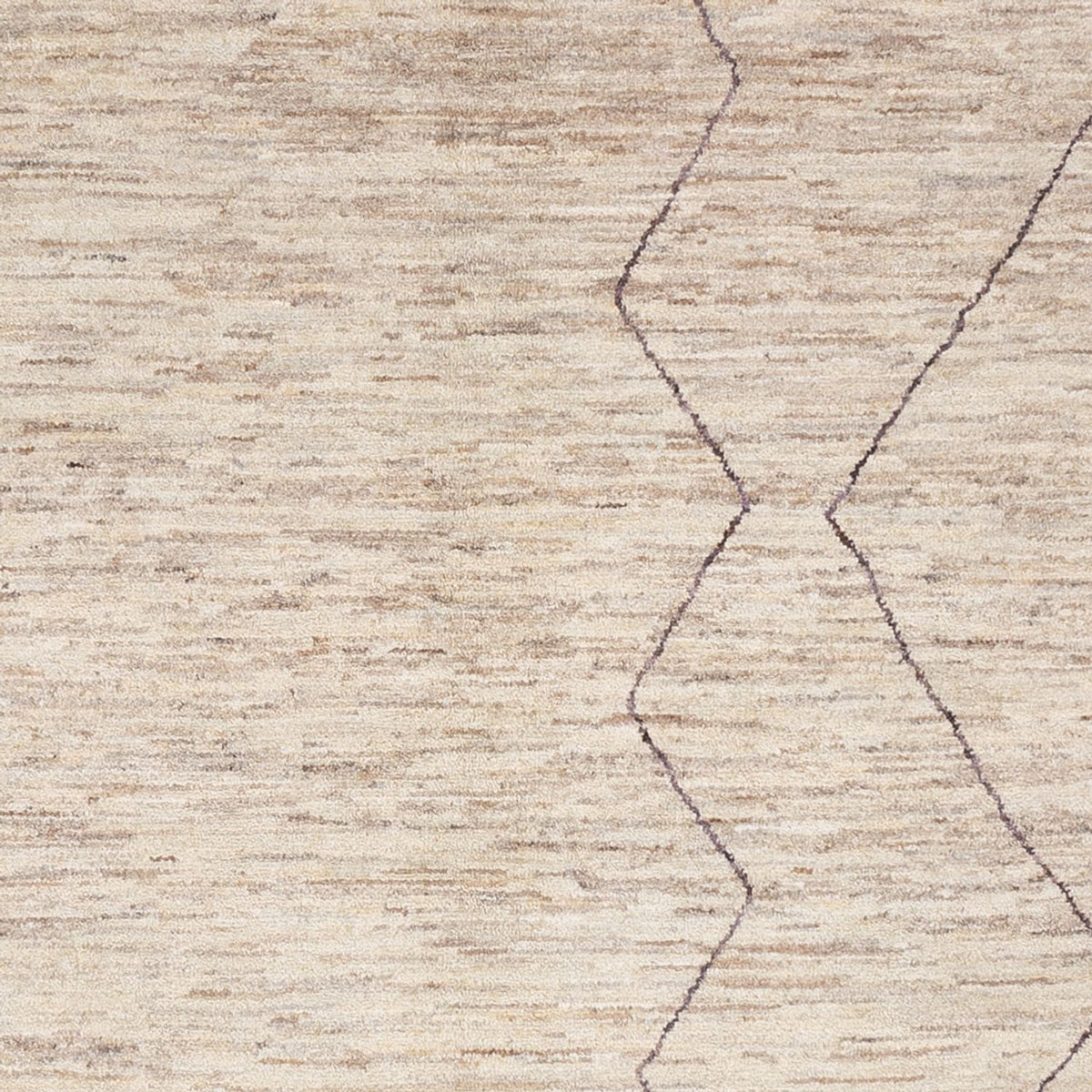 Berber tæppe - 305 x 202 cm - beige