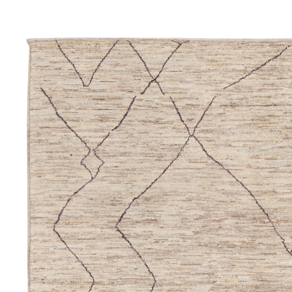 Berber tæppe - 305 x 202 cm - beige
