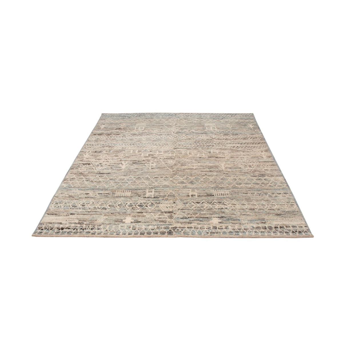 Berber tæppe - 238 x 175 cm - mørk beige