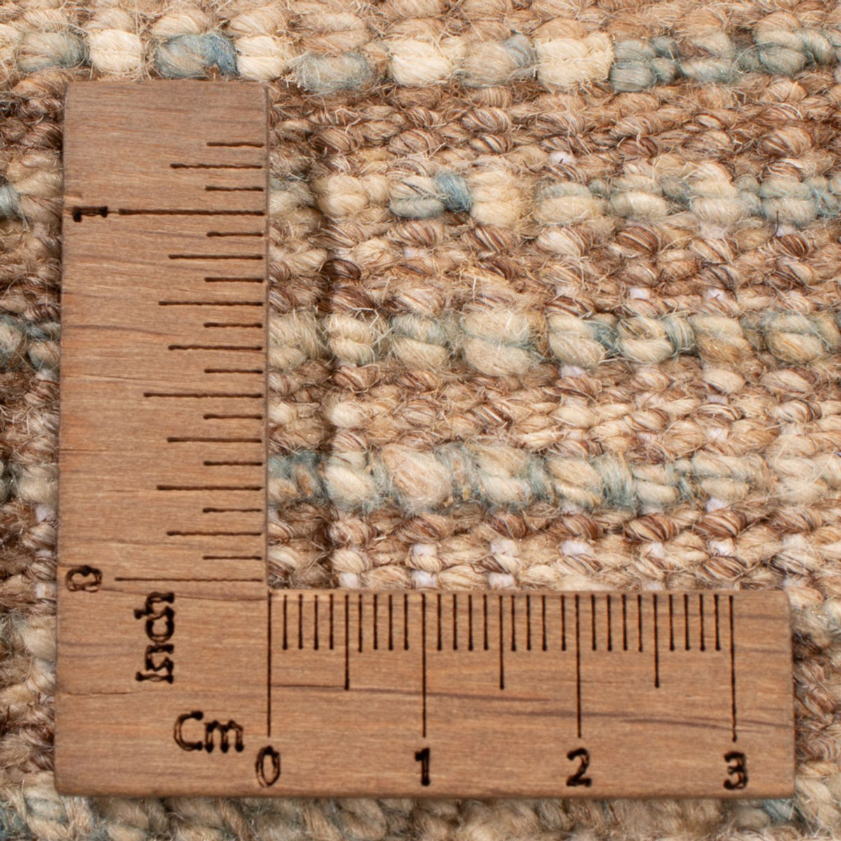 Berber tæppe - 238 x 175 cm - mørk beige