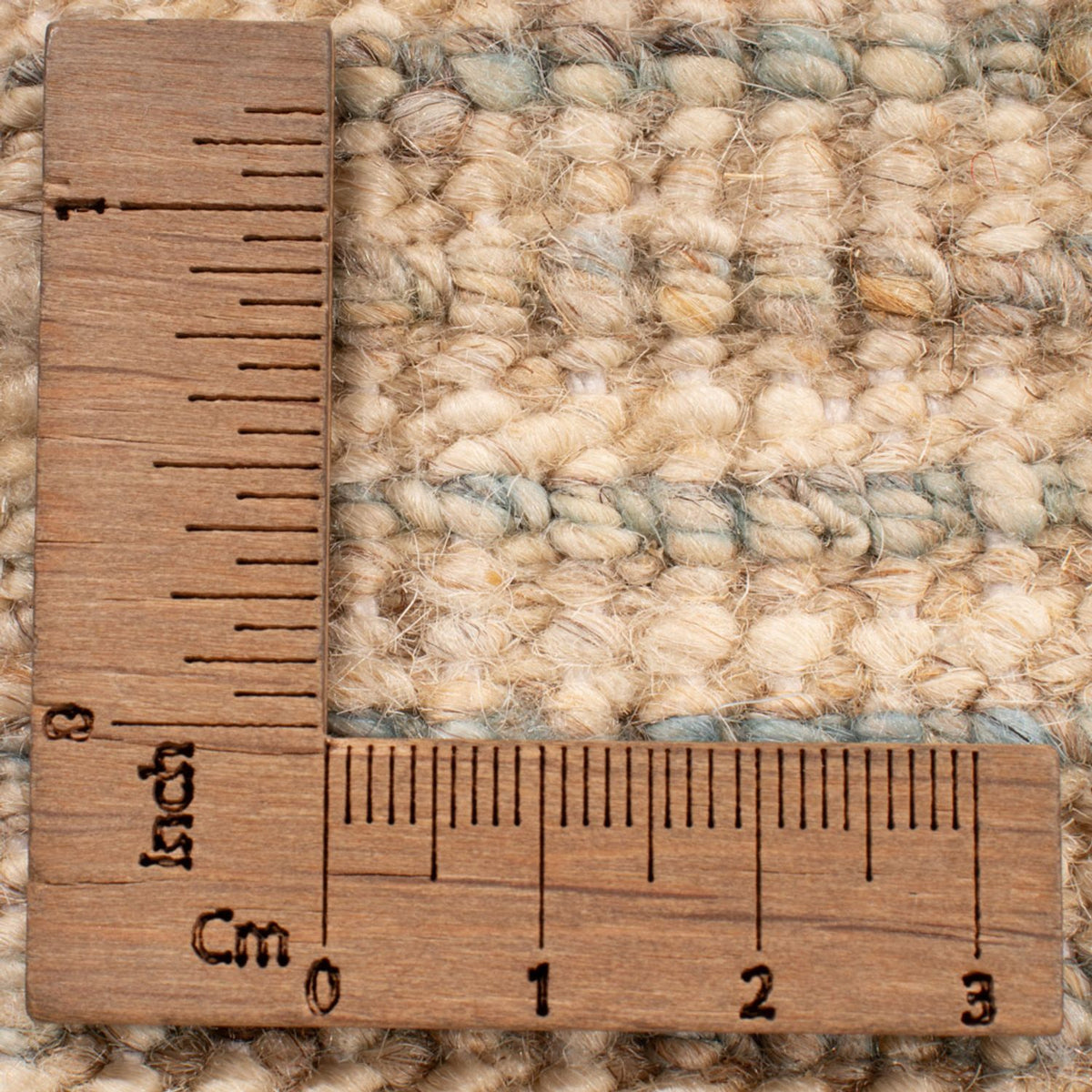 Berber tæppe - 234 x 178 cm - mørk beige