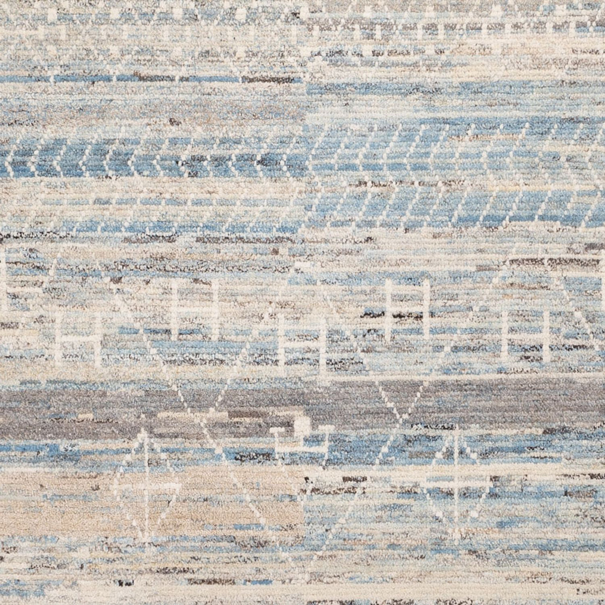 Berber tæppe - 290 x 257 cm - flerfarvet