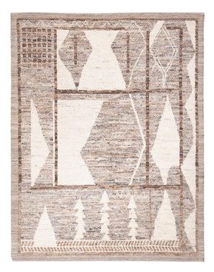 Berber tæppe - 250 x 196 cm - flerfarvet