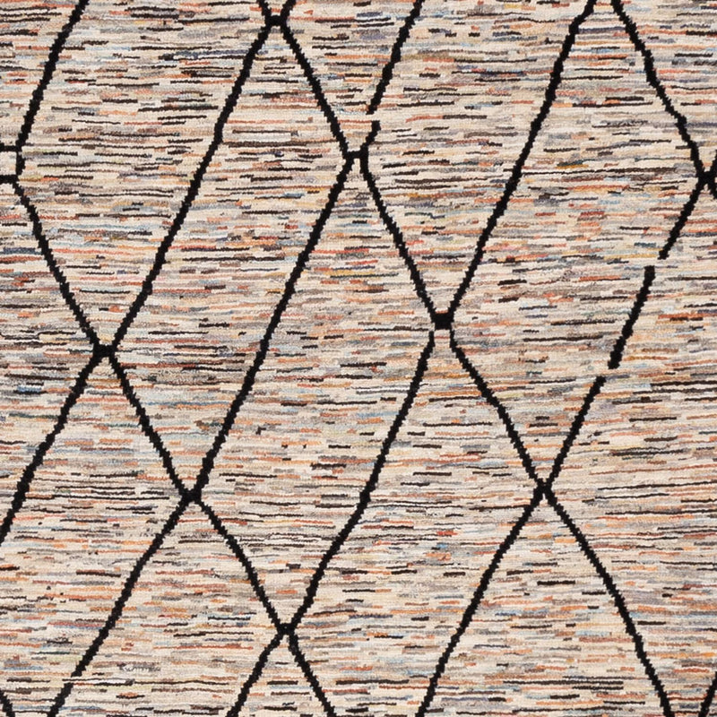 Berber tæppe - 284 x 218 cm - mørk beige