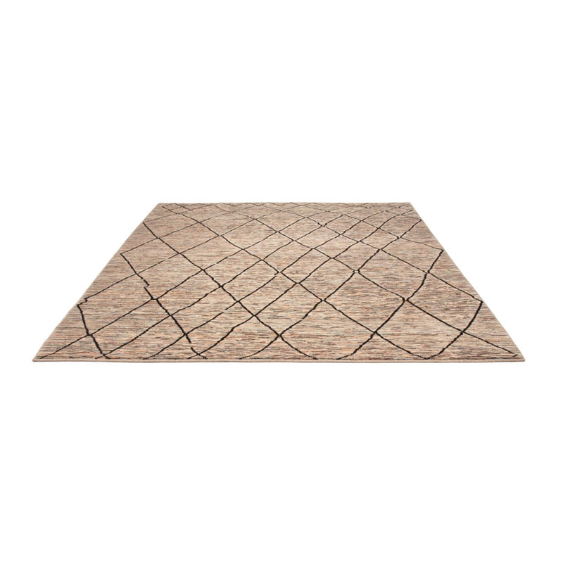 Berber tæppe - 284 x 218 cm - mørk beige