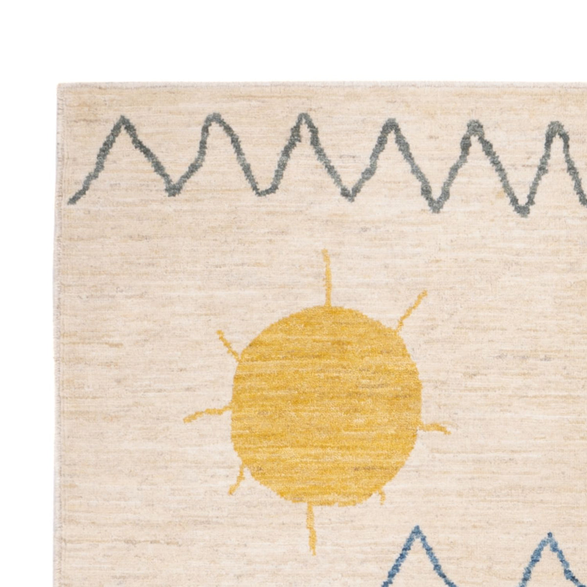 Berber tæppe - 200 x 146 cm - creme
