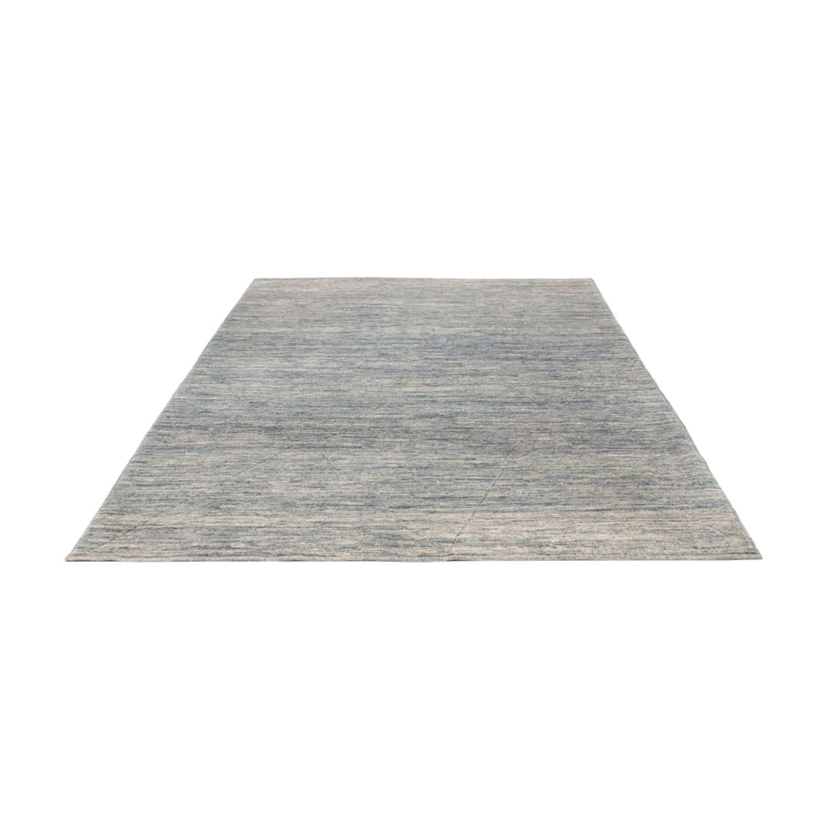Berber tæppe - 242 x 172 cm - havblå