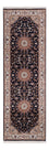 Løber Orientalsk tæppe - Nain - Indus - 253 x 81 cm - mørkeblå
