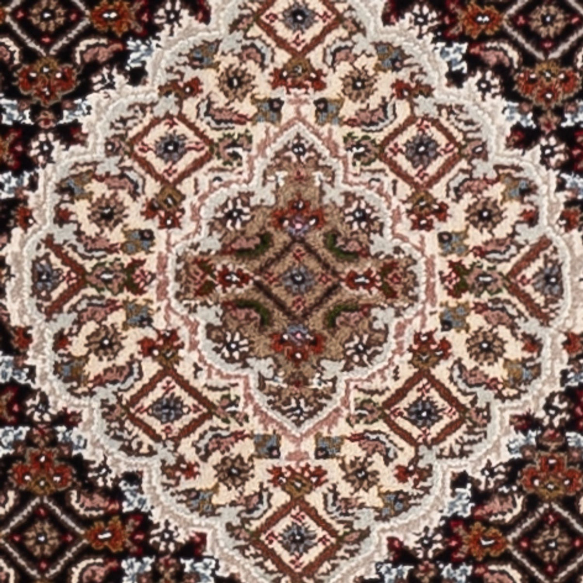 Løber Orientalsk tæppe - Tabriz - 202 x 85 cm - mørk beige