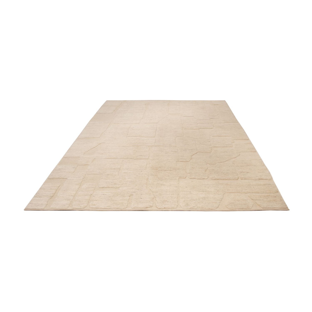 Berber tæppe - 335 x 246 cm - beige