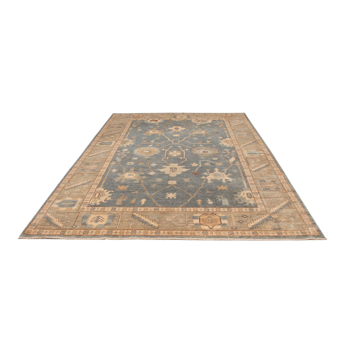 Ziegler Carpet - Usak - 347 x 241 cm - turkis