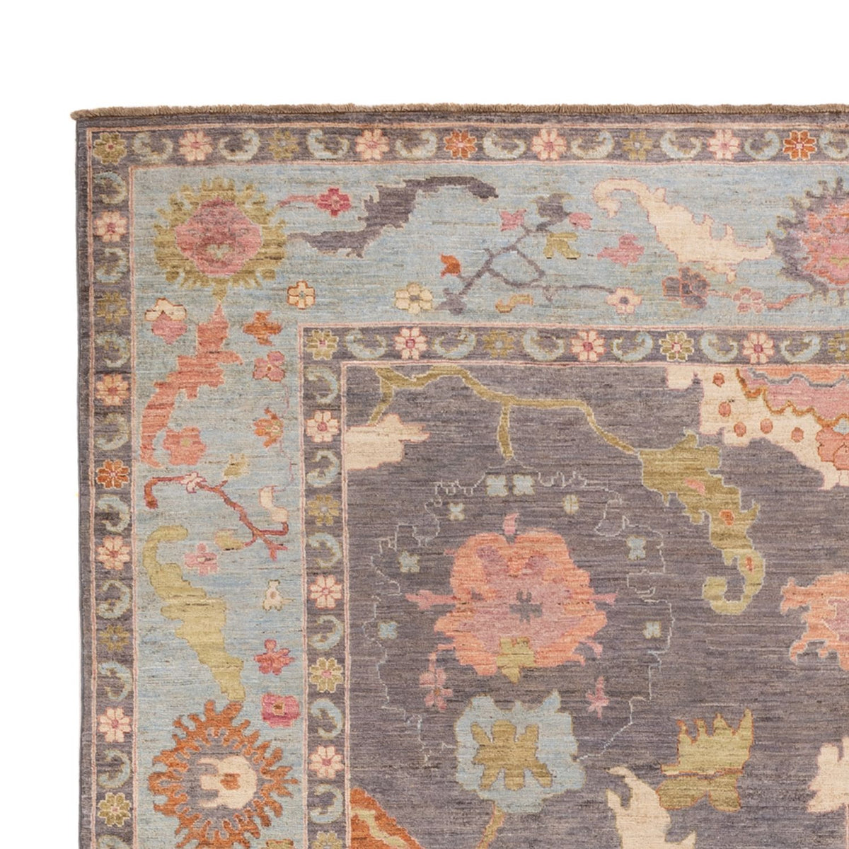 Ziegler Carpet - Usak - 352 x 242 cm - mørkeblå