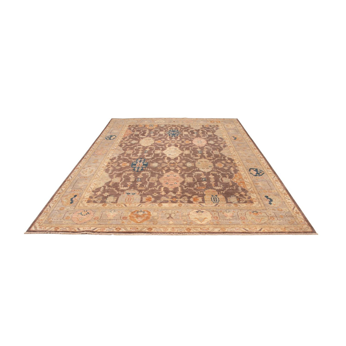 Ziegler Carpet - Usak - 353 x 244 cm - mørk beige