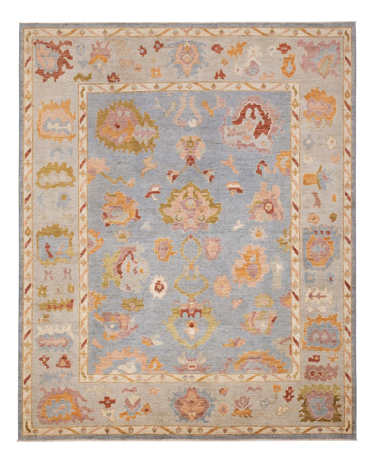 Ziegler Carpet - Usak - 306 x 245 cm - lyseblå