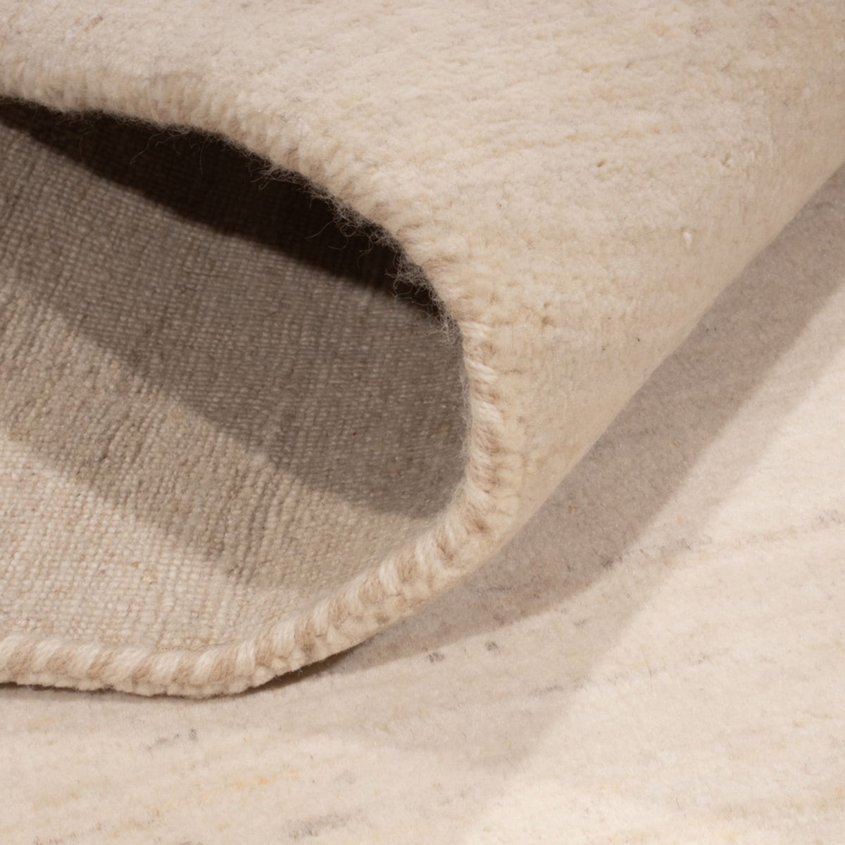 Gabbeh-tæppe - Loribaft Indus - 209 x 155 cm - sølv