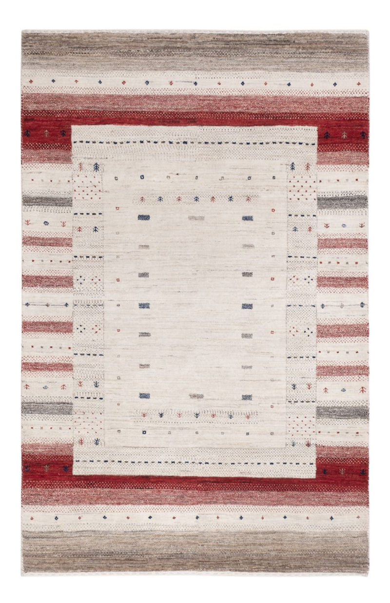 Gabbeh-tæppe - Loribaft Indus - 184 x 124 cm - flerfarvet