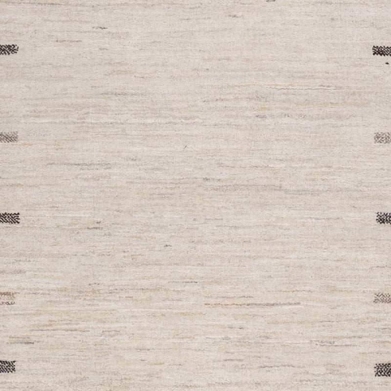 Gabbeh-tæppe - Loribaft Indus - 207 x 156 cm - sølv