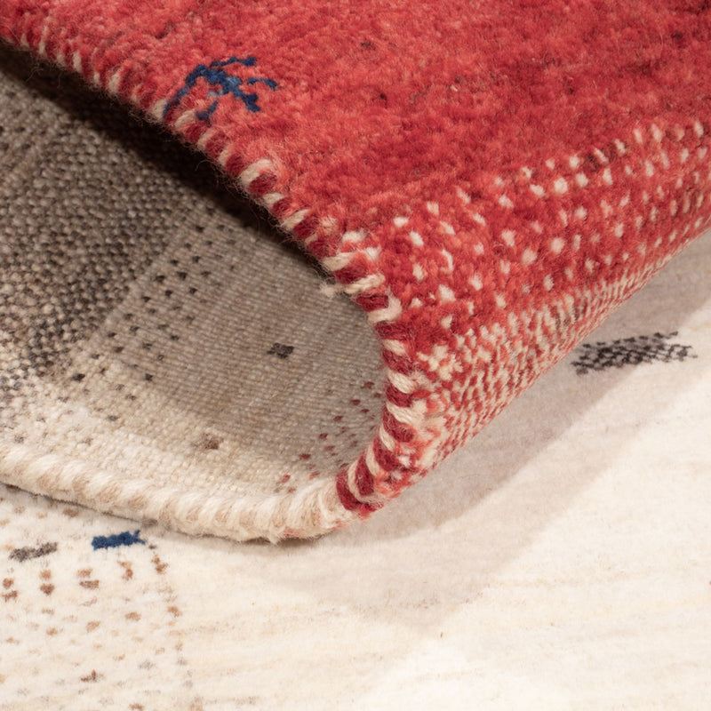 Gabbeh-tæppe - Loribaft Indus - 207 x 153 cm - flerfarvet