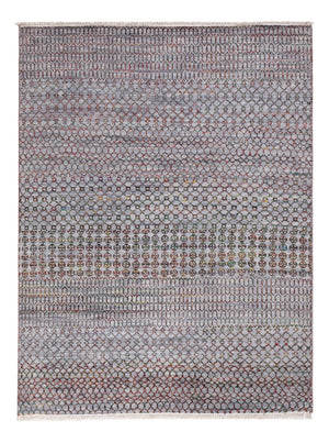Designer tæppe - 195 x 150 cm - mørkeblå