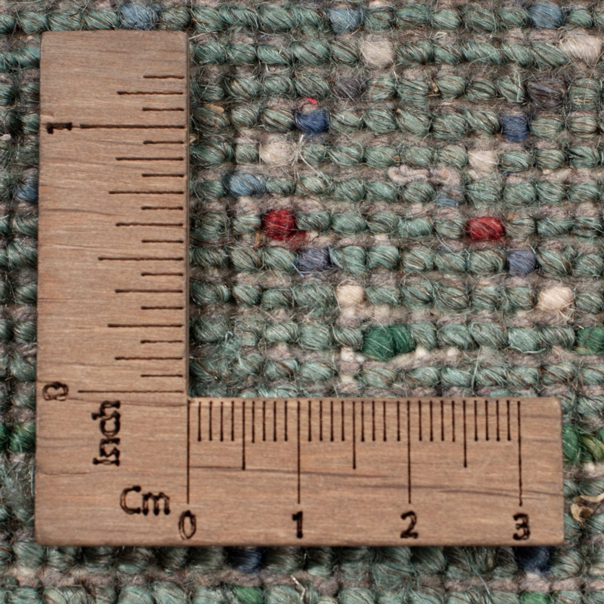 Gabbeh-tæppe - Persisk - 208 x 136 cm - mørkegrøn