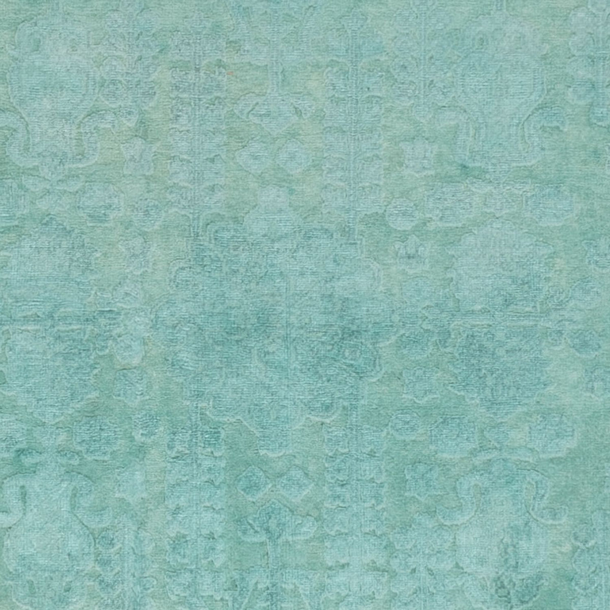 Designer tæppe - 196 x 156 cm - turkis