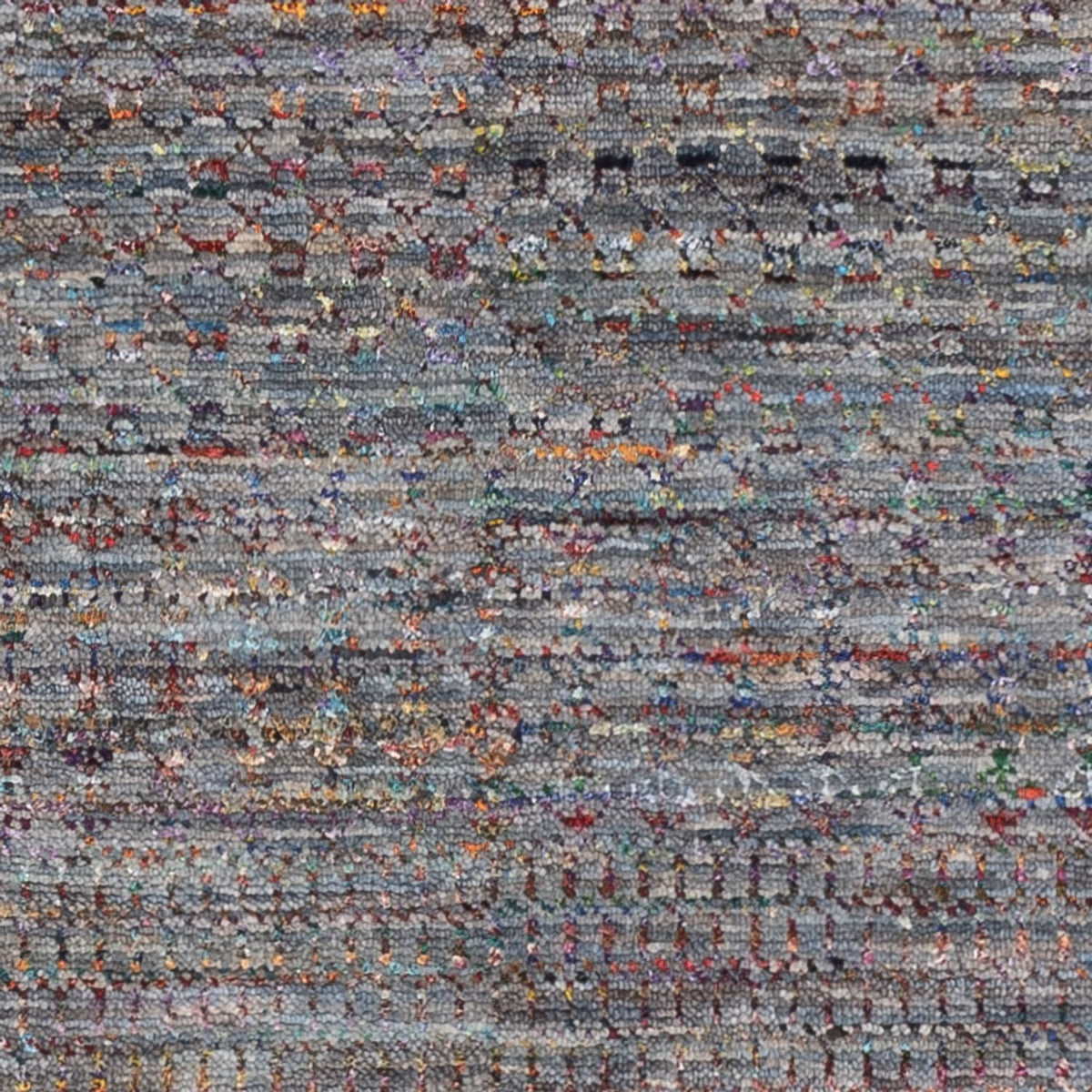 Designer tæppe - 195 x 152 cm - flerfarvet