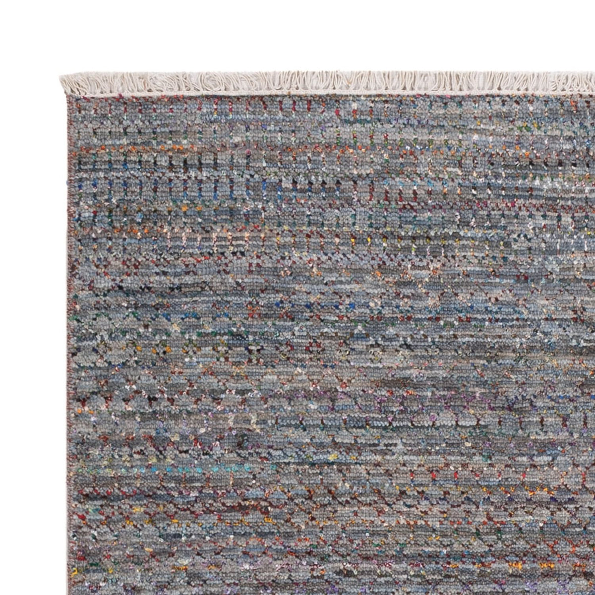 Designer tæppe - 195 x 152 cm - flerfarvet