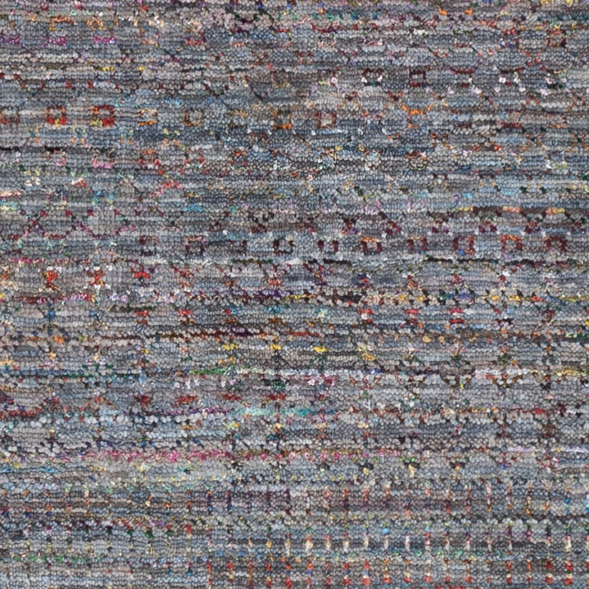 Designer tæppe - 203 x 154 cm - flerfarvet
