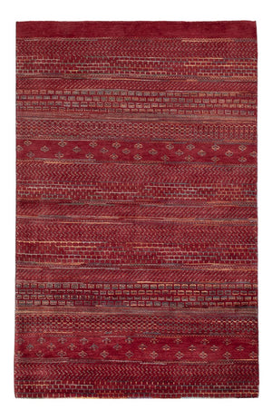 Gabbeh-tæppe - Loribaft Indus - 192 x 122 cm - rød